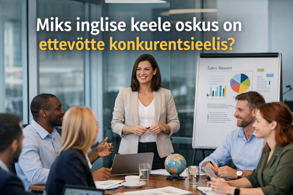 Miks inglise keele oskus on firma konkurentsieelis?