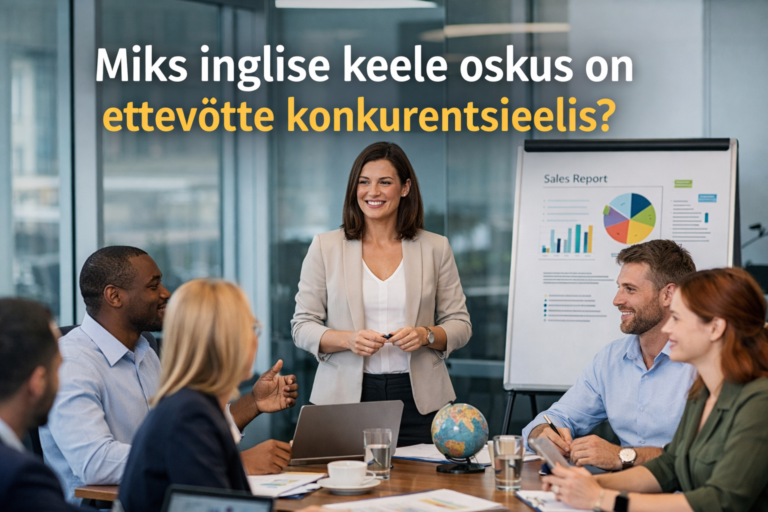 Miks inglise keele oskus on firma konkurentsieelis?